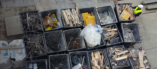 Nachhaltige Entsorgungslogistik. Darauf legen wir den größten Wert. Wir sind uns unserer Verantwortung für die Umwelt bewusst. Der Verantwortung für eine gut funktionierende Kreislaufwirtschaft auf dem Bau. 