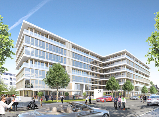 Neo Vaihingen<br> Neubau Büro und Geschäftshaus / Vaihingen 2019 - 2020